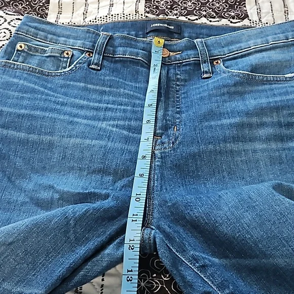 J. Crew skinny jeans high waisted size 29 color blue - Picture 5 of 8
